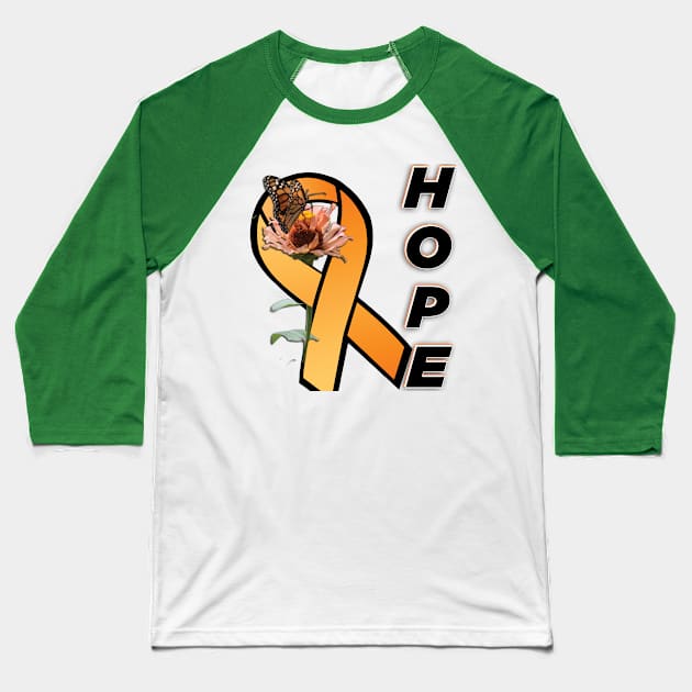 Multiple Sclerosis Awareness Baseball T-Shirt by TeeText